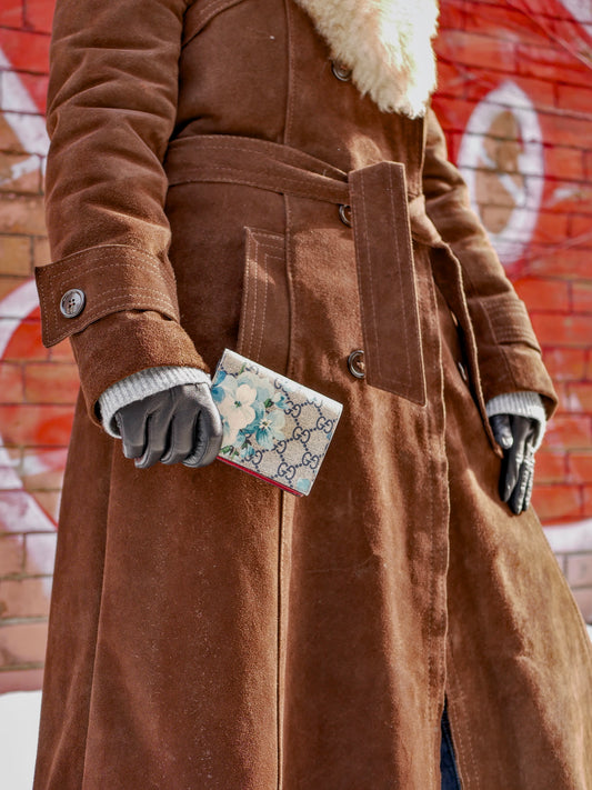 Gucci Blooms Supreme Canvas Wallet