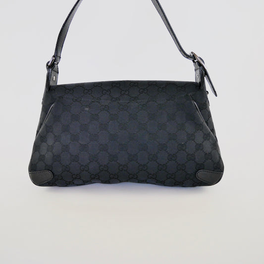 Gucci Canvas Horsebit Tom Ford Era Shoulder Bag