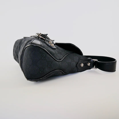 Gucci Canvas Horsebit Tom Ford Era Shoulder Bag