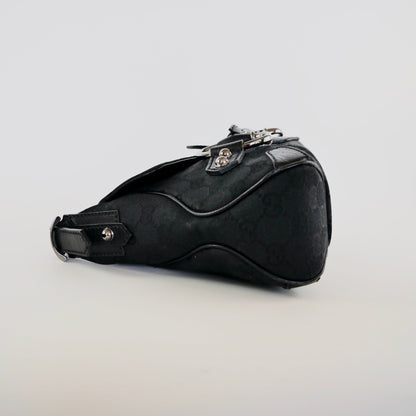 Gucci Canvas Horsebit Tom Ford Era Shoulder Bag