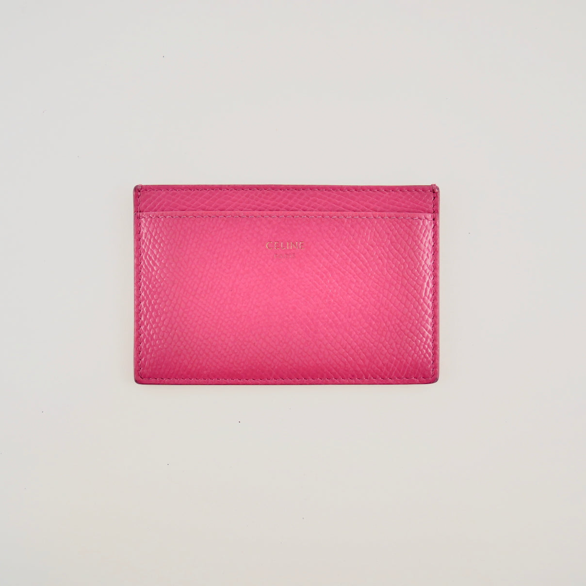 Celine Leather Card Holder