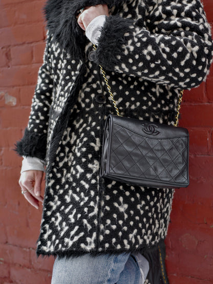 Chanel Vintage Quilted Lambskin Shoulder Bag