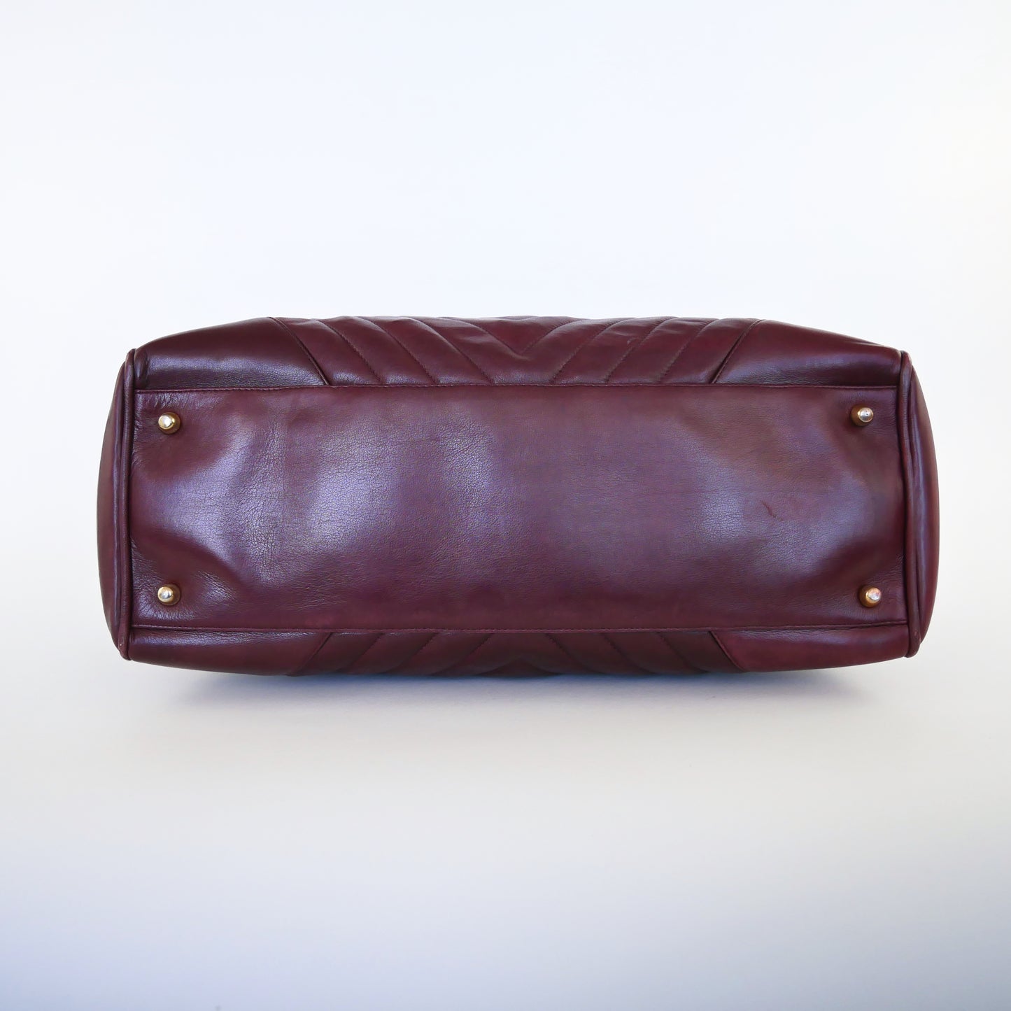 Chanel Vintage Lambskin Boston