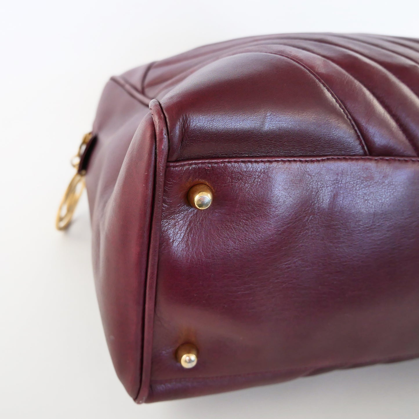 Chanel Vintage Lambskin Boston