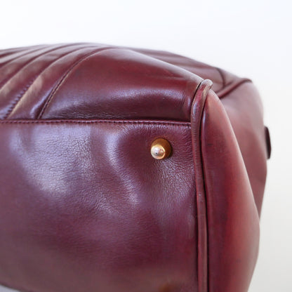 Chanel Vintage Lambskin Boston