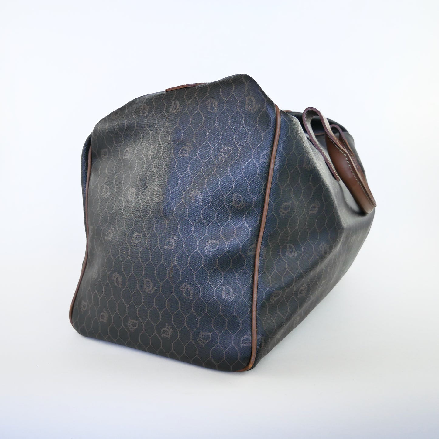 Christian Dior Vintage Honeycomb Duffel