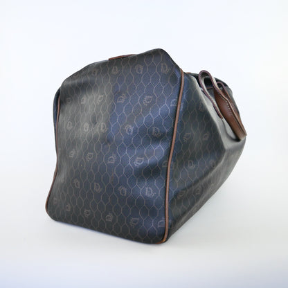 Christian Dior Vintage Honeycomb Duffel