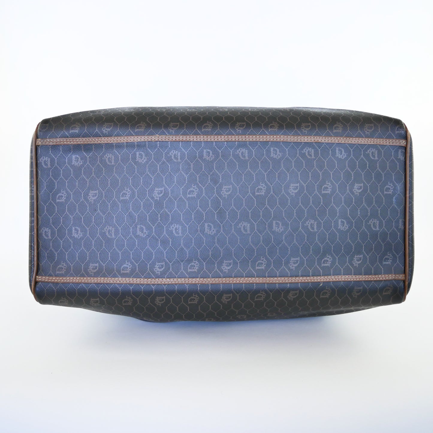 Christian Dior Vintage Honeycomb Duffel