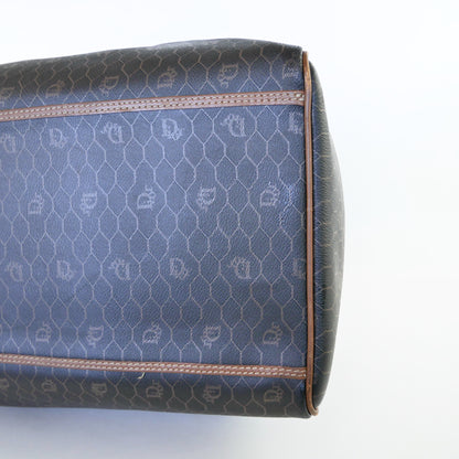 Christian Dior Vintage Honeycomb Duffel