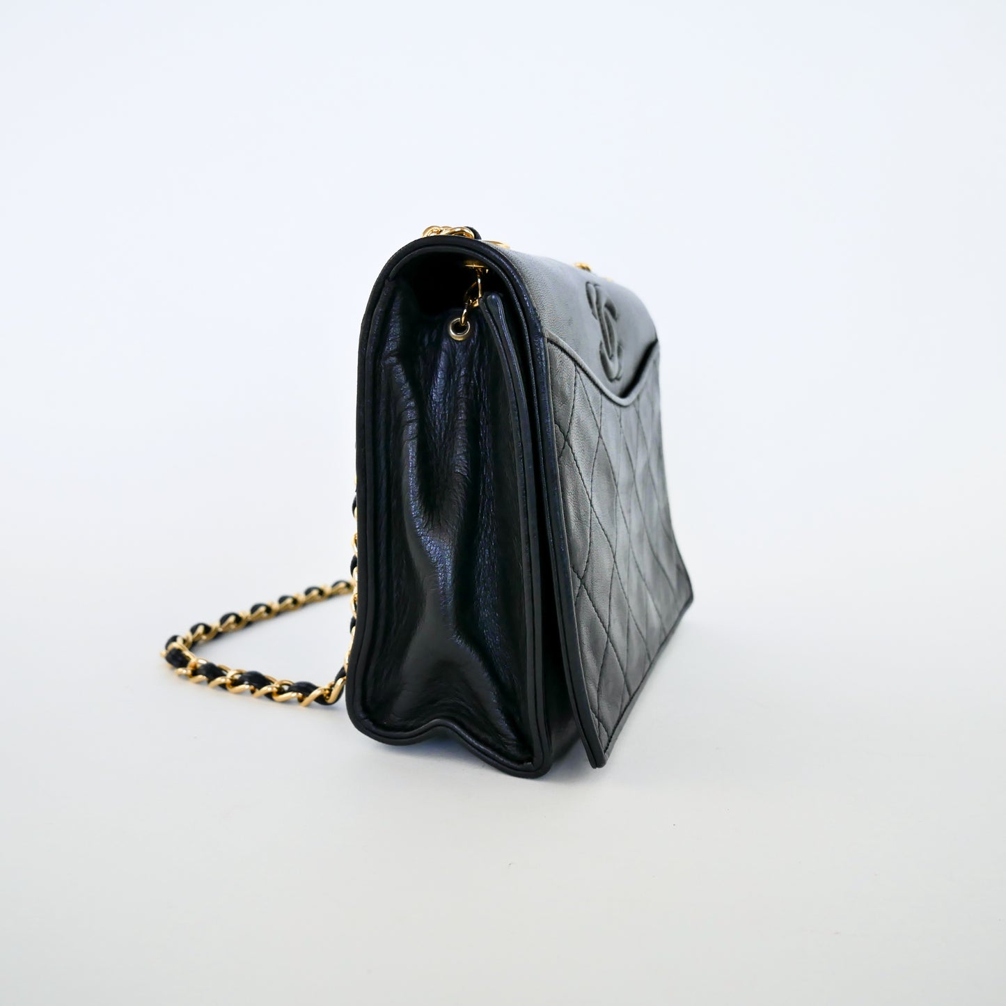 Chanel Vintage Quilted Lambskin Shoulder Bag