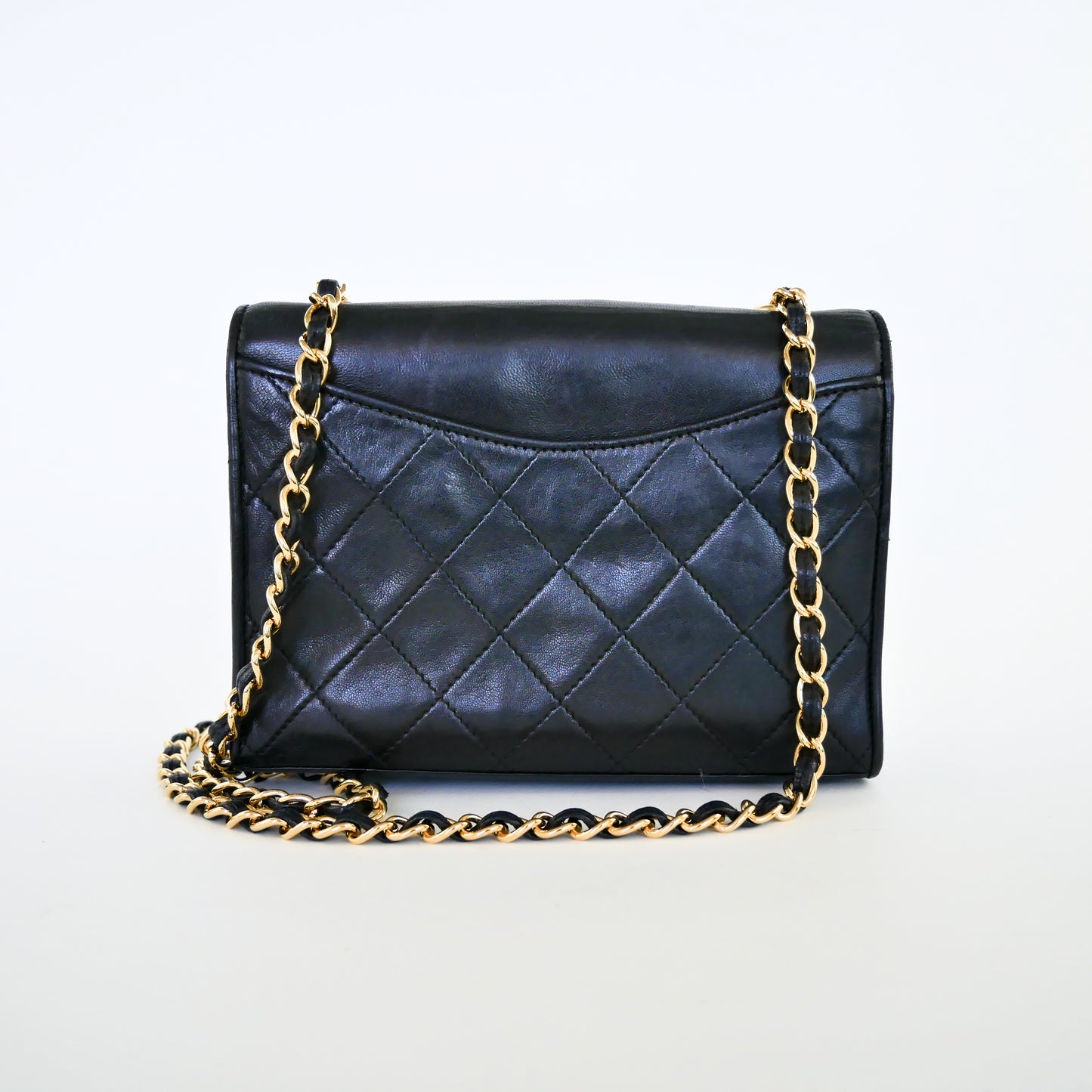 Chanel Vintage Quilted Lambskin Shoulder Bag