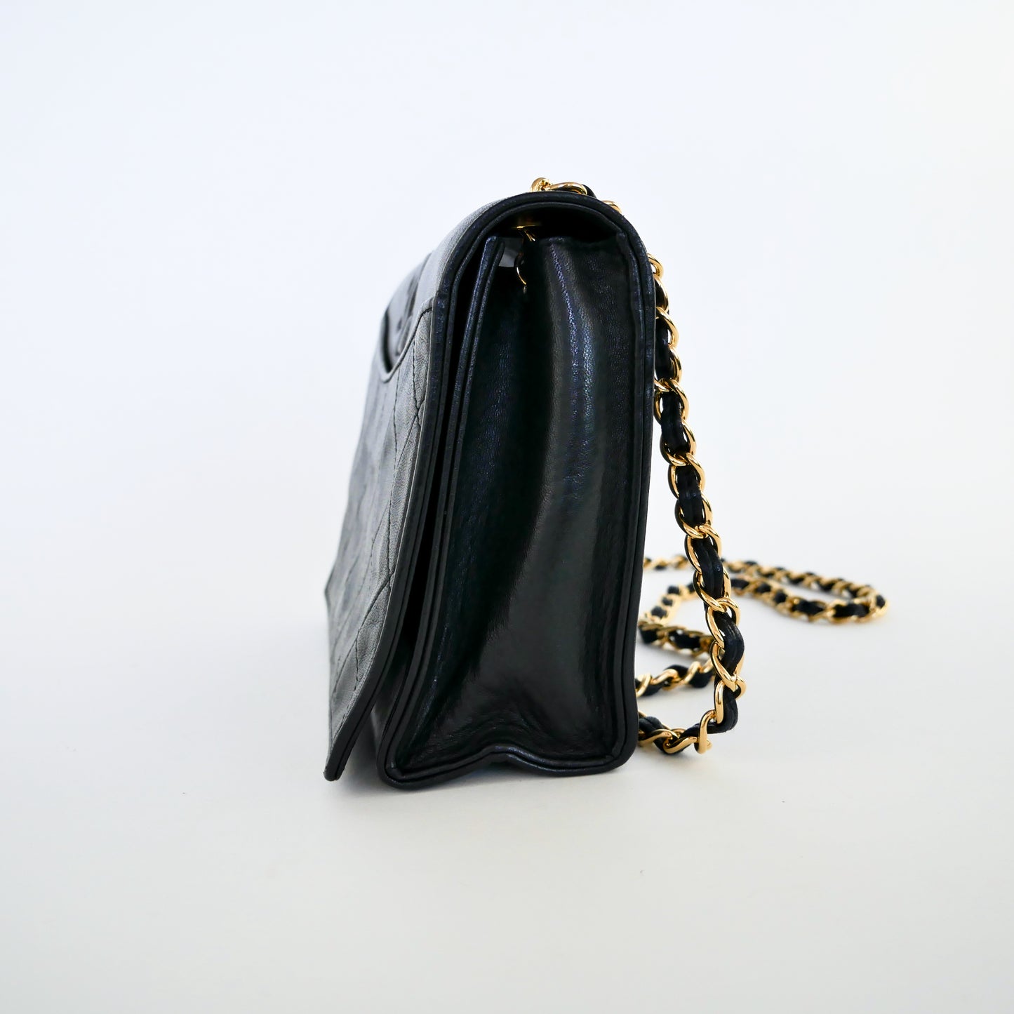 Chanel Vintage Quilted Lambskin Shoulder Bag