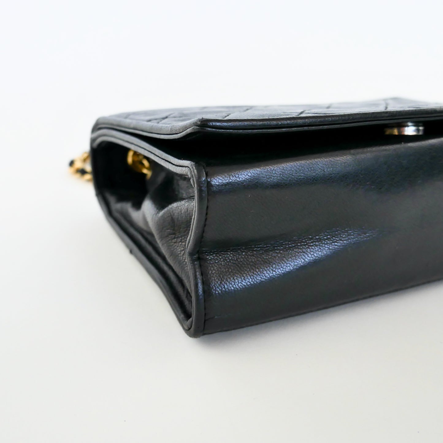 Chanel Vintage Quilted Lambskin Shoulder Bag