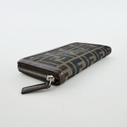 Fendi Zucca Vintage Zippy Wallet
