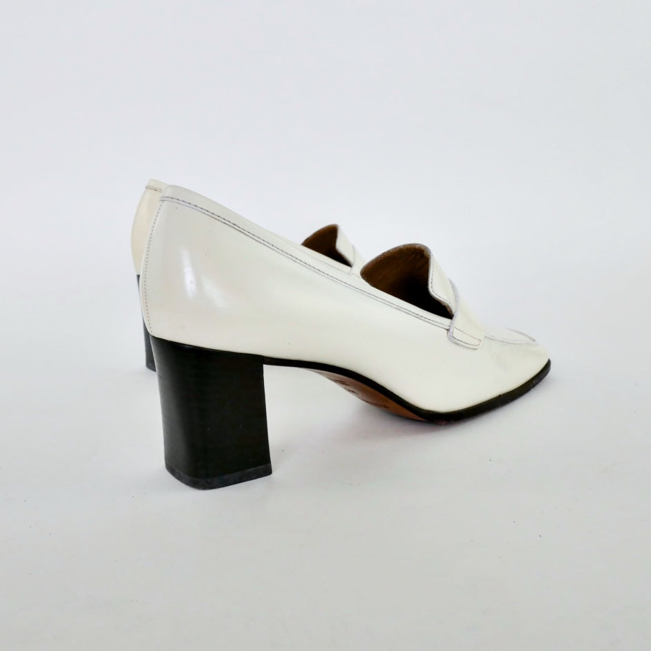 Hermes Leather Loafer Heel