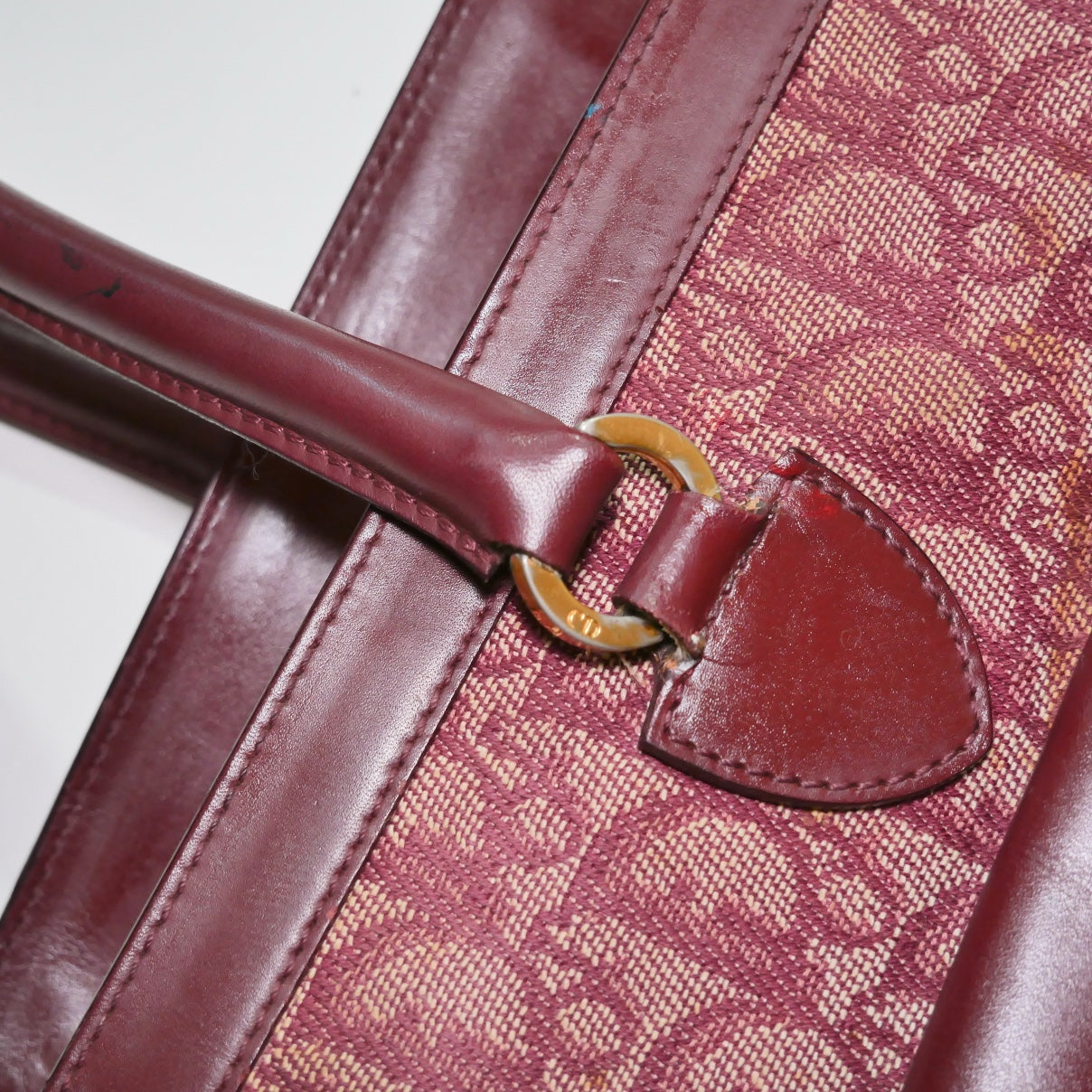 Christian Dior Vintage Trotter Handbag