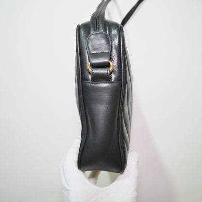 Chanel Vintage Lambskin V Stitch Crossbody