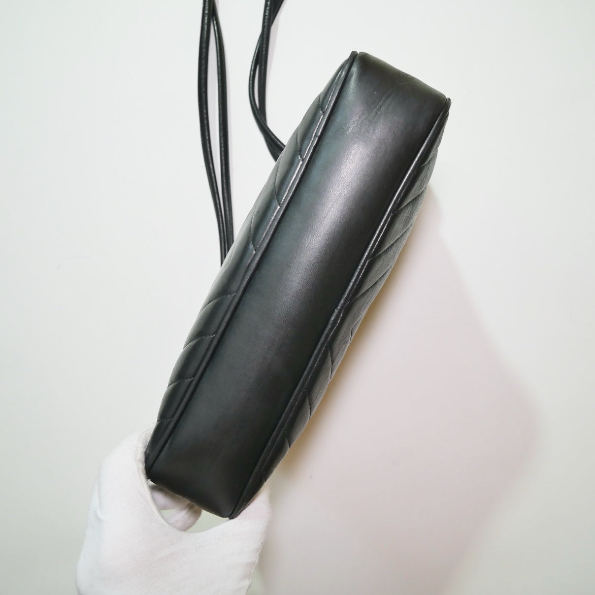 Chanel Vintage Lambskin V Stitch Crossbody