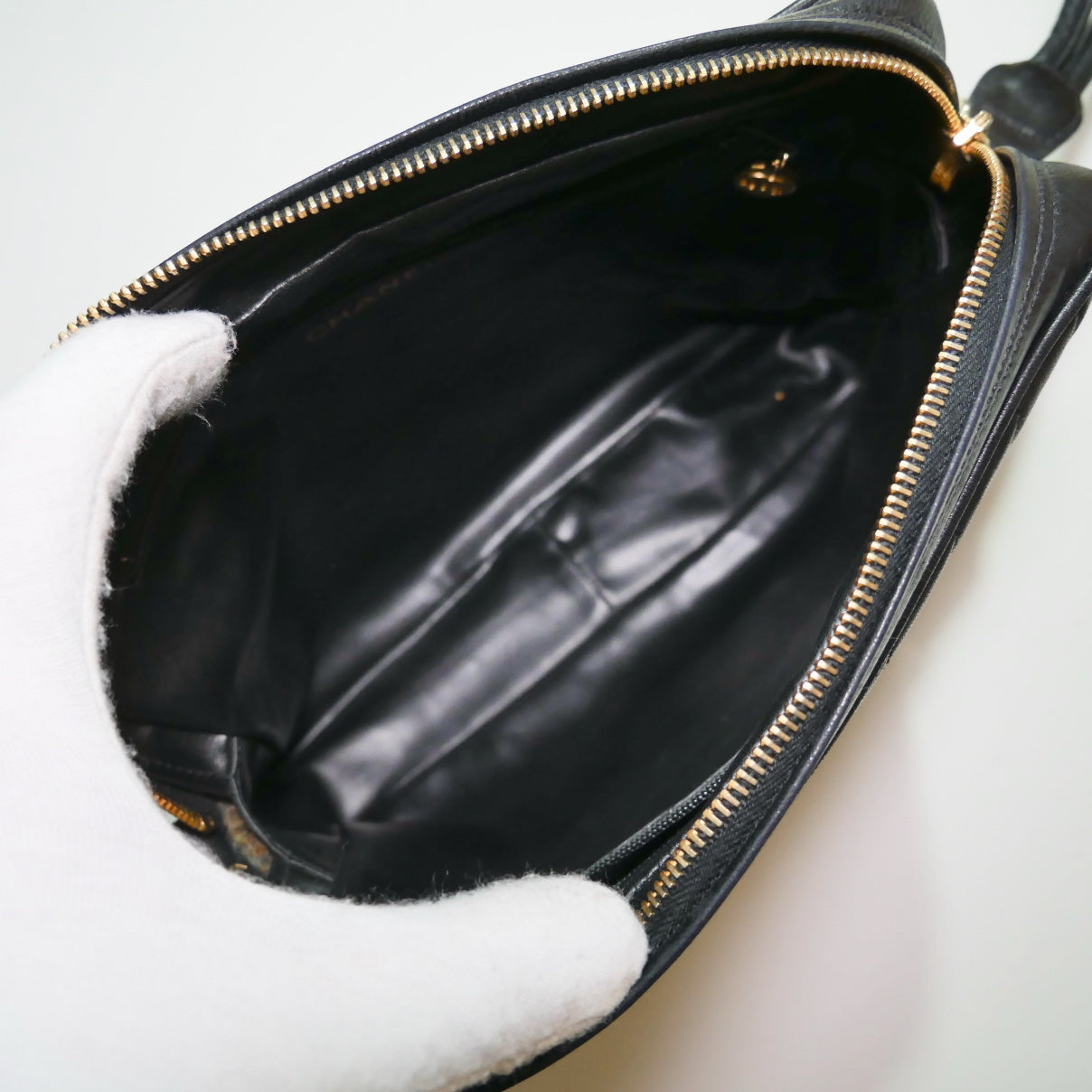 Chanel Vintage Lambskin V Stitch Crossbody
