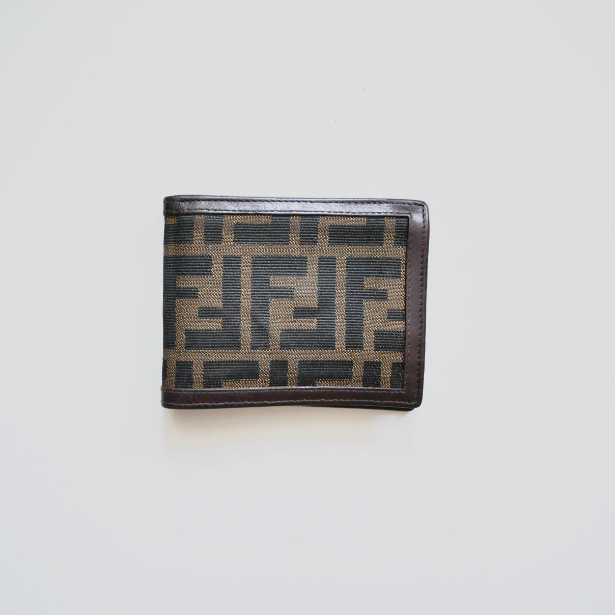 Fendi Vintage Canvas Zucca Wallet