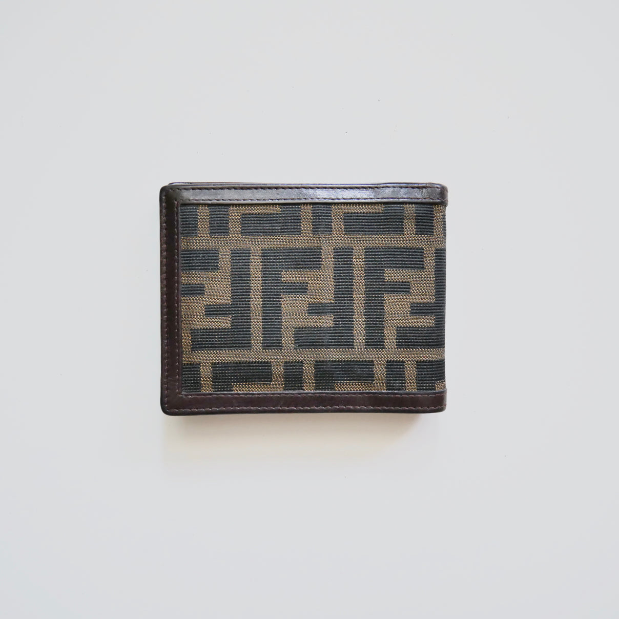 Fendi Vintage Canvas Zucca Wallet