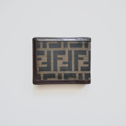 Fendi Vintage Canvas Zucca Wallet
