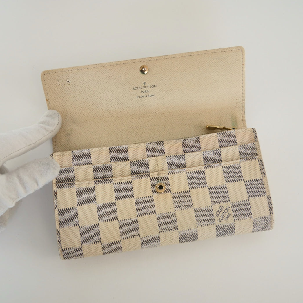 Louis Vuitton Damier Azur Sarah Wallet