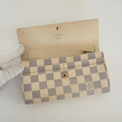 Louis Vuitton Damier Azur Sarah Wallet