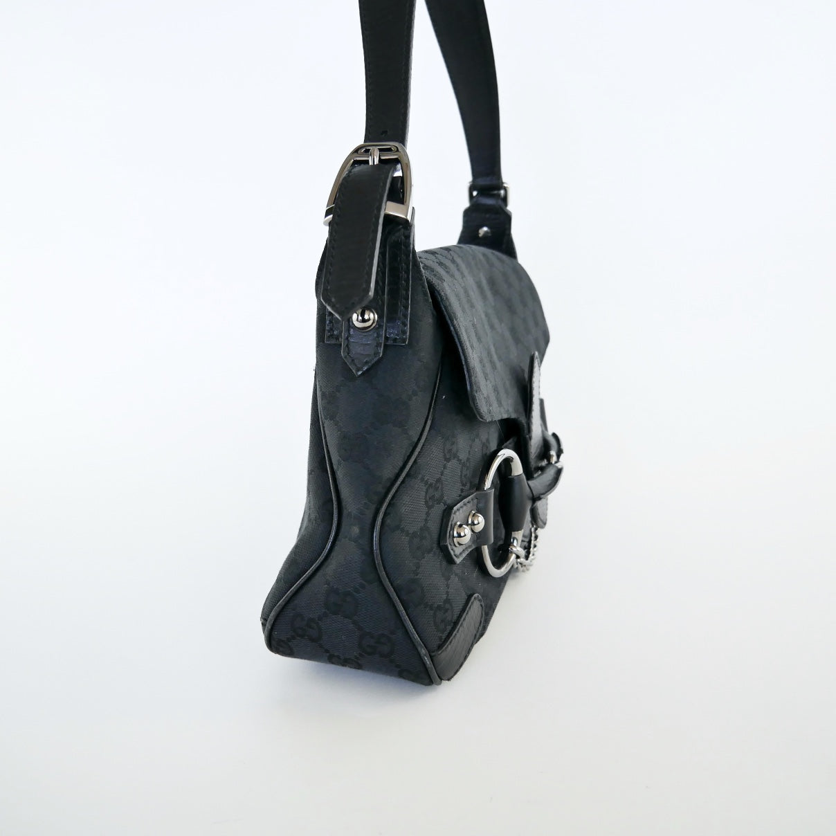 Gucci Canvas Tom Ford Era Horsebit Handbag