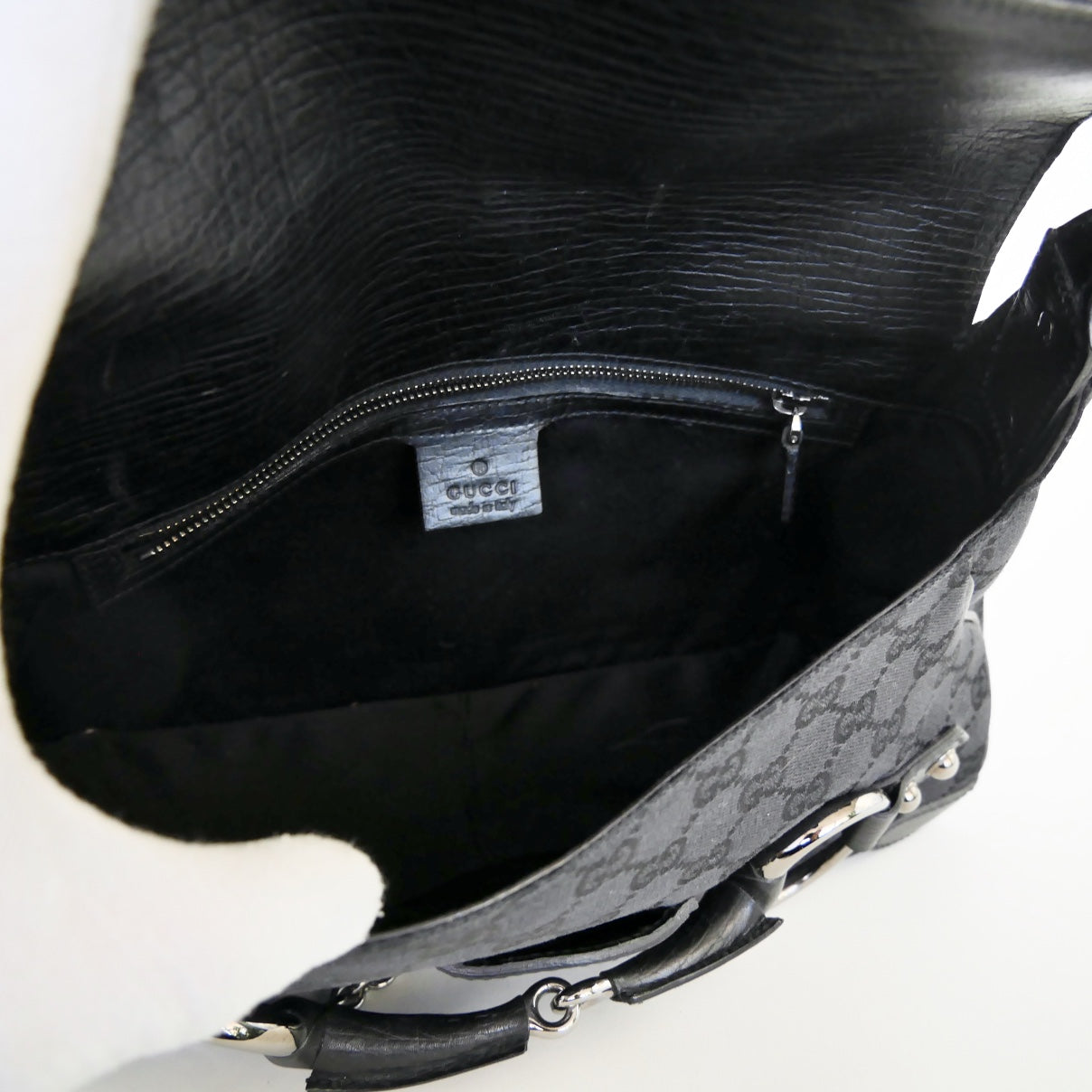 Gucci Canvas Tom Ford Era Horsebit Handbag
