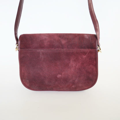 Cartier Vintage Suede & Leather Bag