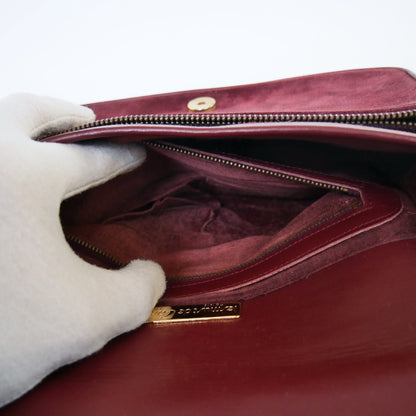 Cartier Vintage Suede & Leather Bag