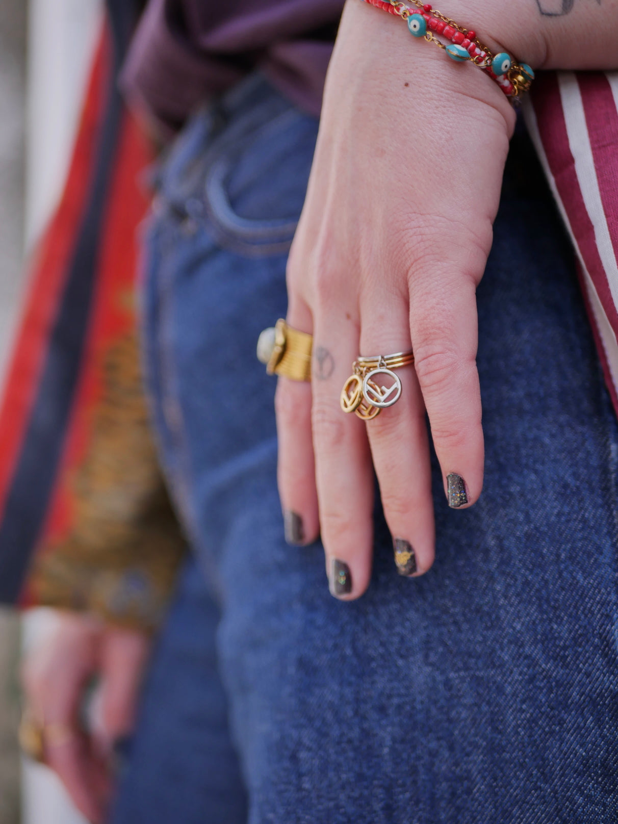 Fendi Triple Ring