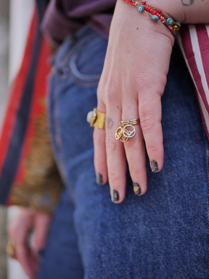 Fendi Triple Ring
