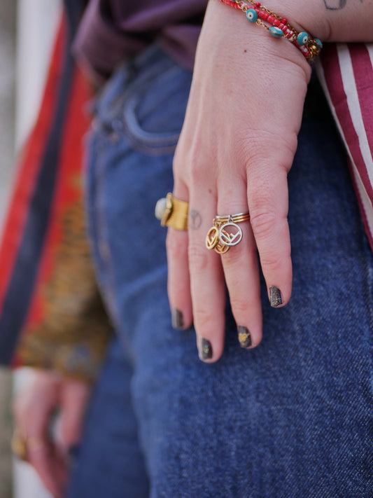 Fendi Triple Ring