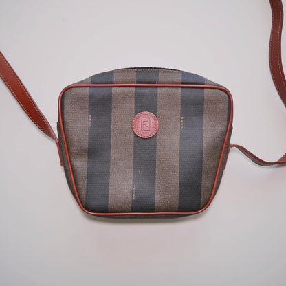 Fendi Vintage Pequin Crossbody