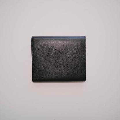 Prada Saffiano Short Wallet