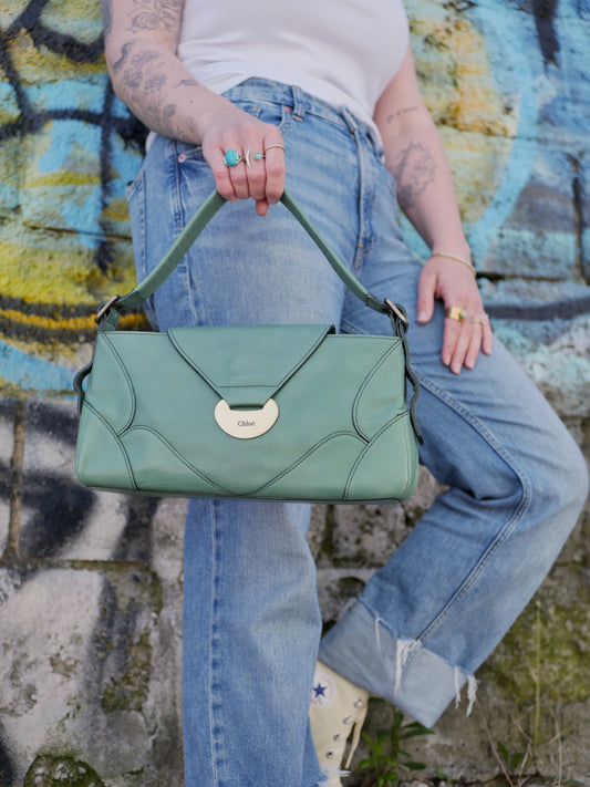 Chloe Leather Shoulder Bag