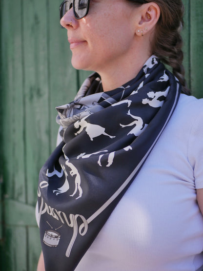 Hermes 100% Silk Boogie Woogie Scarf