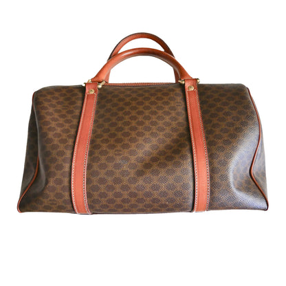 Celine Vintage Macadam Boston Bag