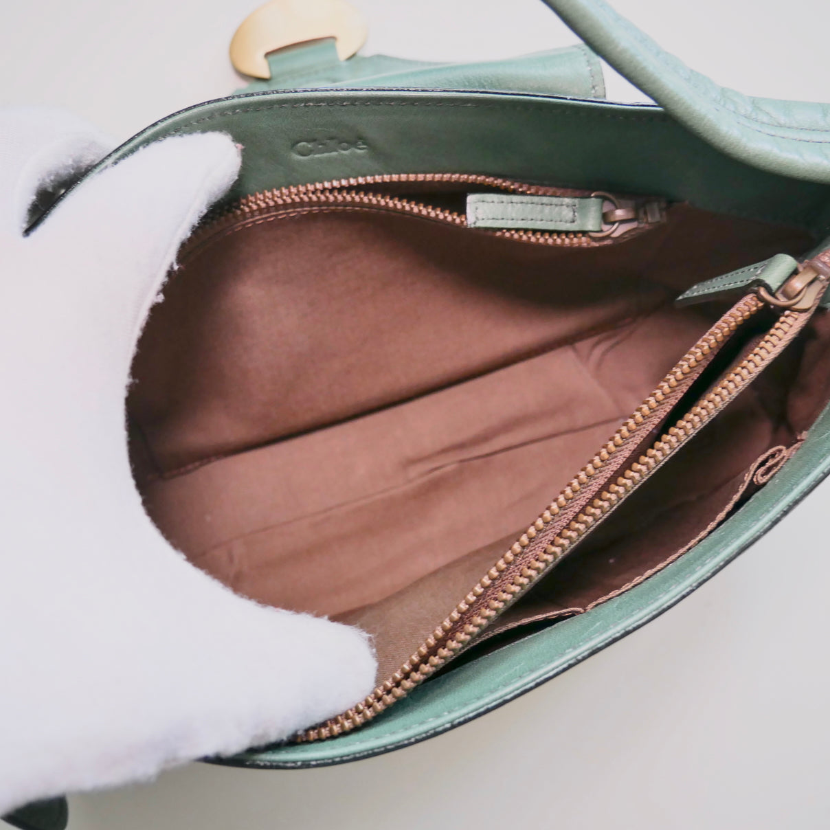 Chloe Leather Shoulder Bag