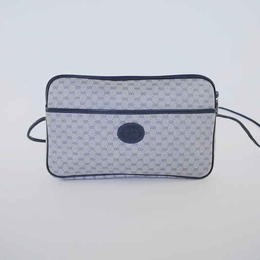 Gucci Vintage Micro Supreme Canvas Bag