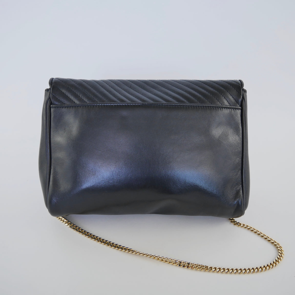 Celine Leather Shoulder Bag