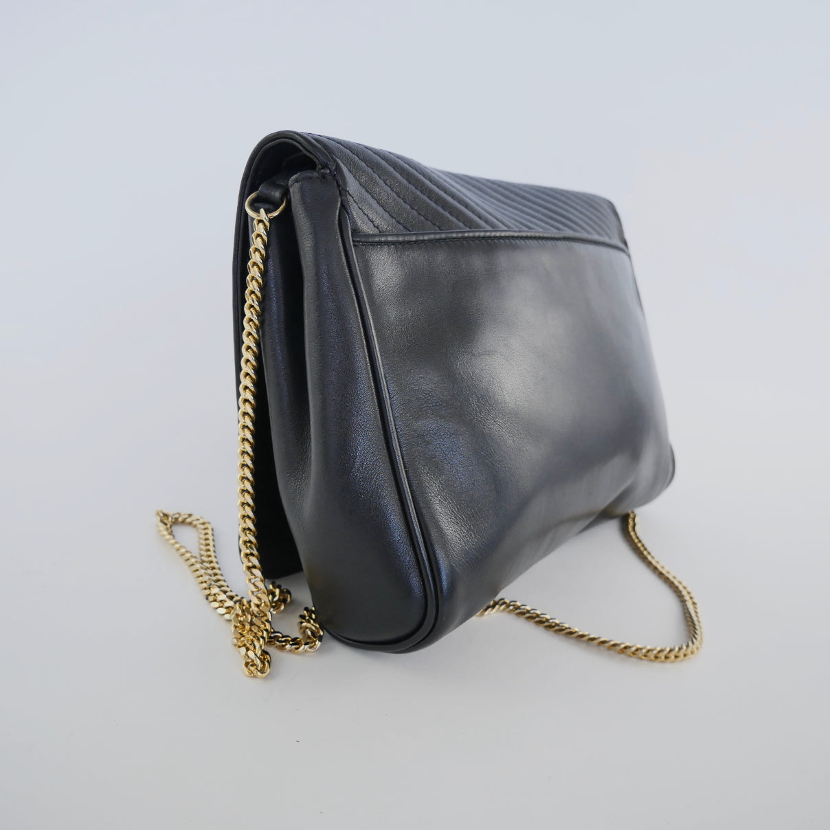 Celine Leather Shoulder Bag