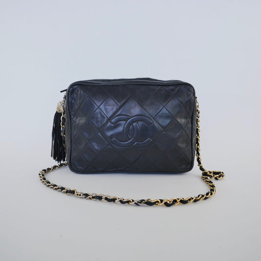 Chanel Vintage Lambskin Shoulder Bag