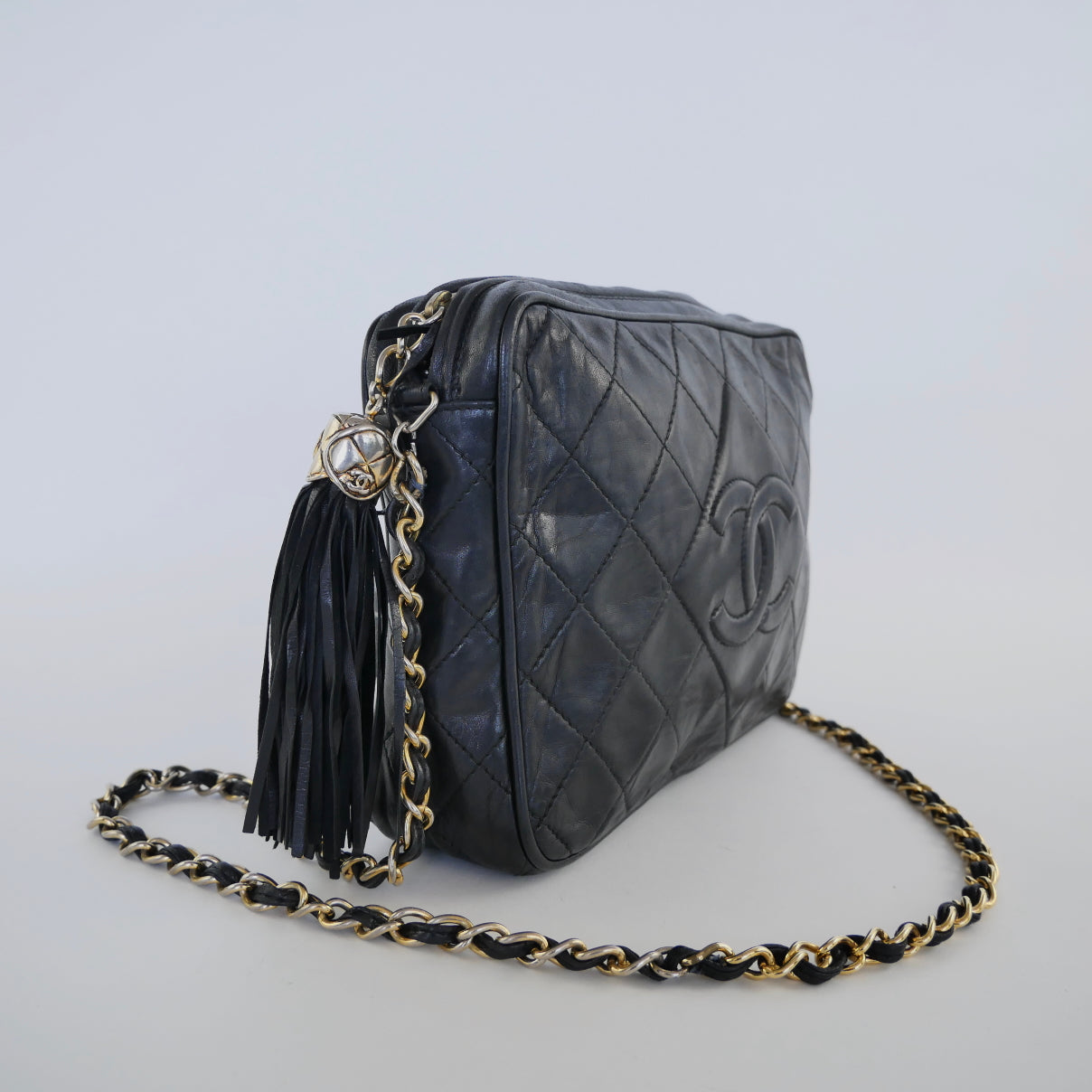 Chanel Vintage Lambskin Shoulder Bag