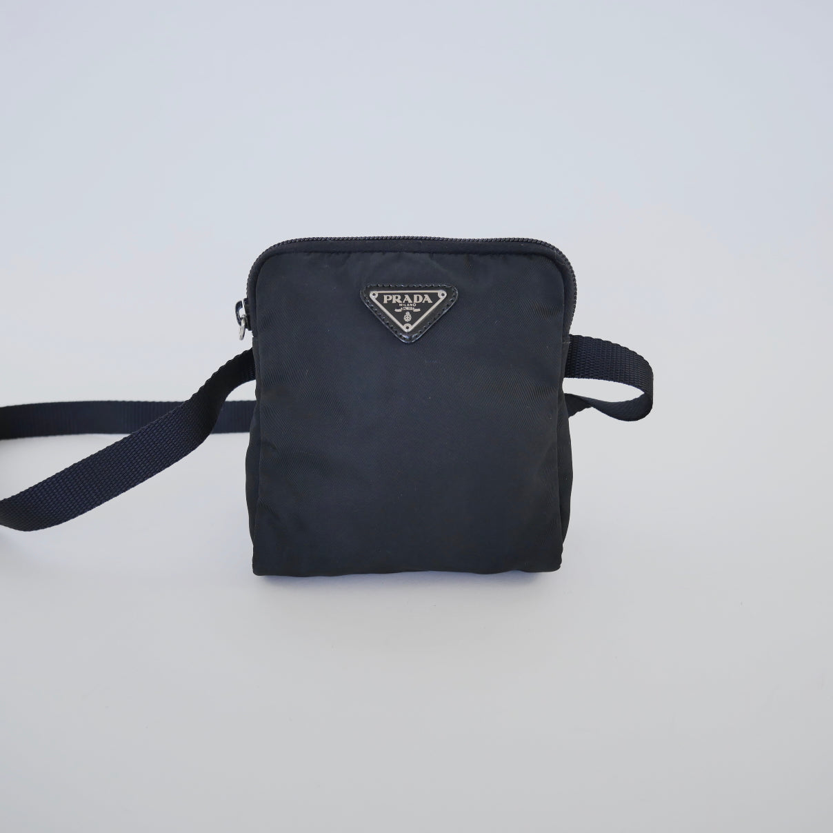 Black Prada Waist Bag