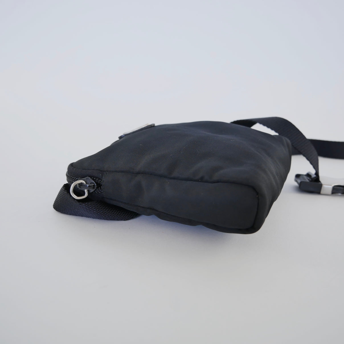 Black Prada Waist Bag
