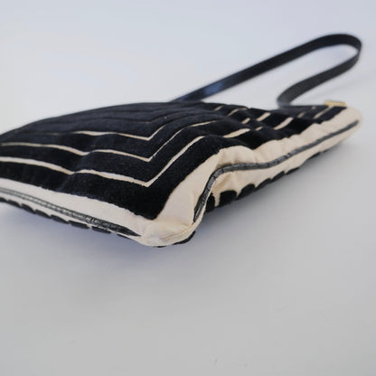 Fendi Vintage Textured Shoulder Bag