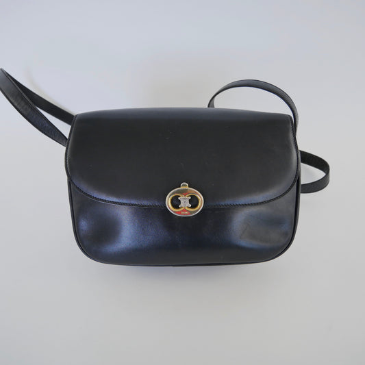 Celine Vintage Leather Crossbody